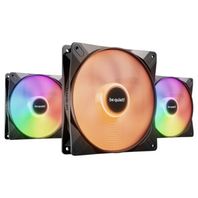 Be Quiet! Light Wings LX 140mm PWM Fan High-speed 3 Pack
