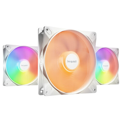 Be Quiet! Light Wings LX 140mm PWM Fan High-speed 3 Pack White
