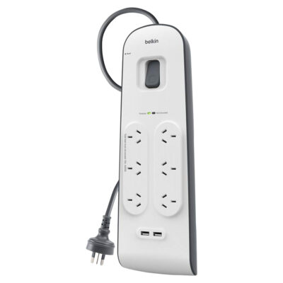 Belkin Surge Protected 6 Outlet Power Board with USB