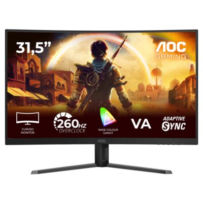 AOC C32G42ZE FHD 260Hz FreeSync HDR Curved 31.5in Monitor