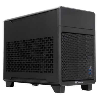 Thermaltake TR100 Tower Mini ITX Case Black