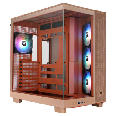 Thermaltake View 380 XL Tempered Glass ARGB Mid Tower Case Gravel Sand
