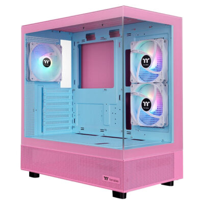 Thermaltake View 270 Tempered Glass ARGB Mid Tower Case Bubble Pink