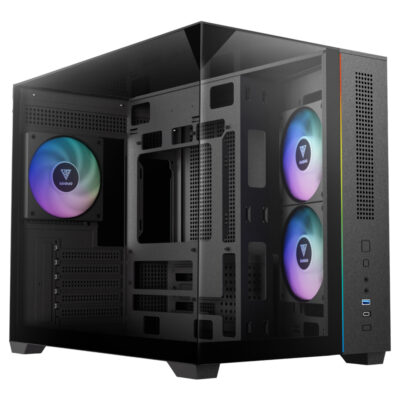Gamdias Atlas M3M Micro-ATX PC Case Tempered Glass Case