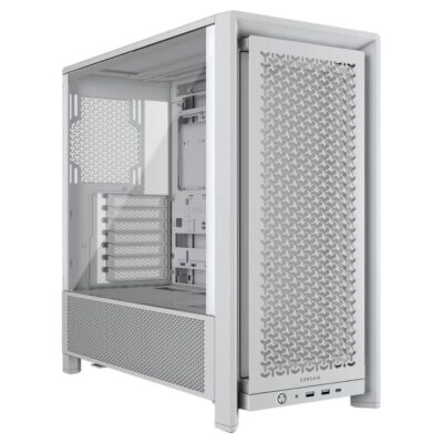 Corsair Frame 4000D Modular Mid Tower PC Case White