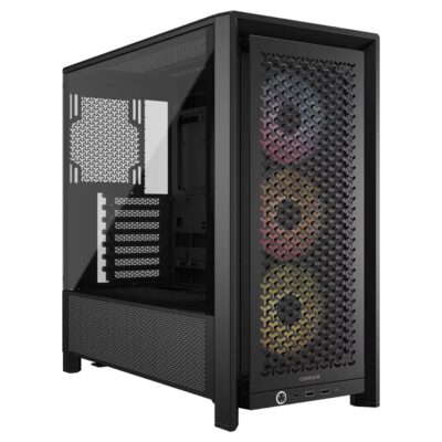 Corsair Frame 4000D RS ARGB Modular Mid Tower PC Case Black