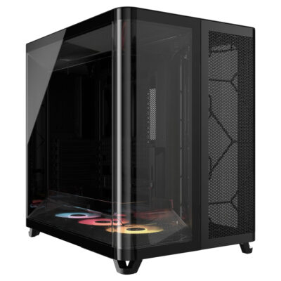 Corsair Air 5400 RS-R ARGB Tempered Glass Mid-Tower Case Black