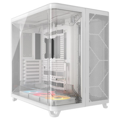 Corsair Air 5400 RS-R ARGB Tempered Glass Mid-Tower Case White