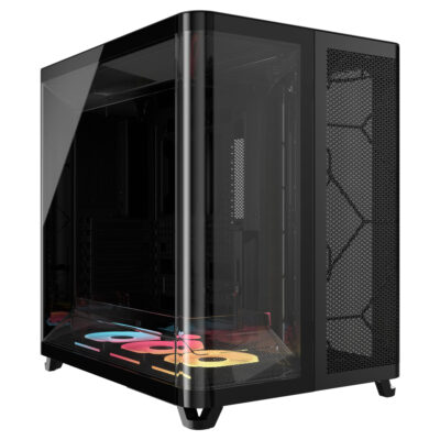 Corsair Air 5400 LX-R Link Tempered Glass Mid-Tower Case Black