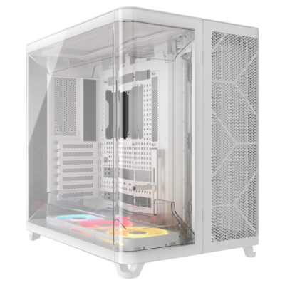 Corsair Air 5400 LX-R Link Tempered Glass Mid-Tower Case White