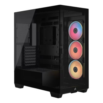 Corsair 3500X LX-R ARGB Mid Tower Case Black