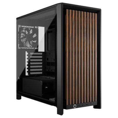 Corsair Frame 4000D Wood RS Modular Mid Tower Case Black/Walnut