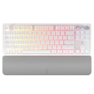 Corsair K70 Pro TKL Hall Effect Programmable Gaming Keyboard Wht
