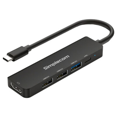 Simplecom CHT550 USB-C 5-in-1 Multiport Docking Station