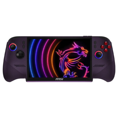 MSI Claw 8 EX AI+ CG3EM Intel Arc Handheld Gaming Device Void Purple