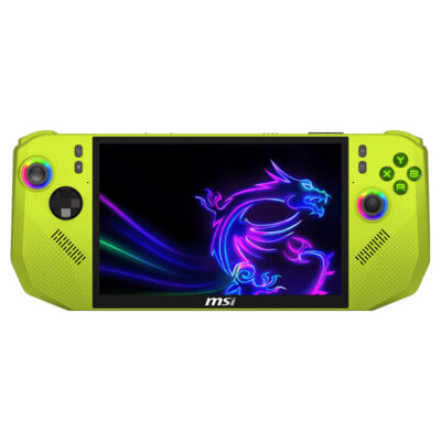 MSI Claw A8 BZ2EM Ryzen Z2 Extreme Gaming Device 1TB Neon Green