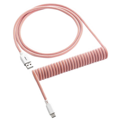 CableMod Classic Coiled Keyboard Cable Orangesicle