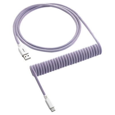 CableMod Classic Coiled Keyboard Cable Rum Raisin