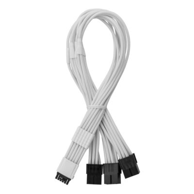 CableMod Pro ModFlex 12V-2×6 PCIe Extension Triple 8-pin White