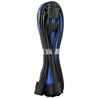 CableMod ModMesh 12V-2×6 Extension Triple 8-Pin Black Blue