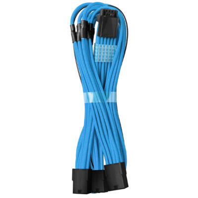 CableMod ModMesh 12V-2×6 Extension Triple 8-Pin Light Blue