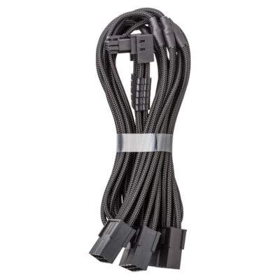 CableMod Pro ModMesh 12V-2×6 90 Deg PCIe Extension Variant A Triple 8-pin Black