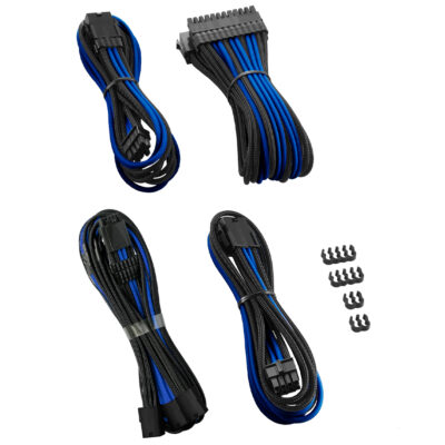 CableMod Pro ModMesh 12V-2×6 Cable Extension Kit Black Blue