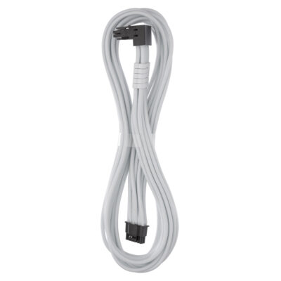 CableMod ModFlex 12V-2×6 Cable for Corsair Type 5 RMx Shift 90 Deg 16-pin White