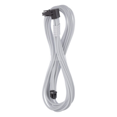 CableMod ModMesh 12V-2×6 Cable for Corsair Type 5 RMx Shift 90 Deg 16-pin White