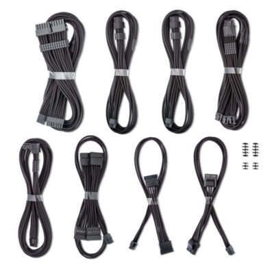 CableMod C-Series Pro ModFlex 12V-2×6 Cable Kit for Corsair RMx Shift Black