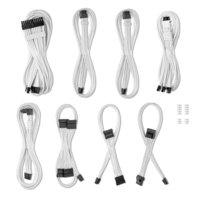 CableMod C-Series Pro ModFlex 12V-2×6 Cable Kit for Corsair RMx Shift White