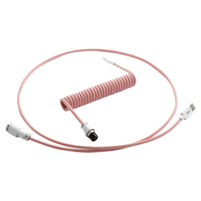 CableMod Pro Coiled Keyboard Cable Orangesicle