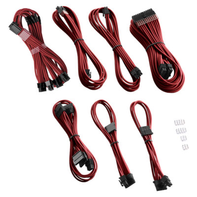 CableMod PRO ModMesh RT-Series 12V-2×6 Cable Kit Blood Red