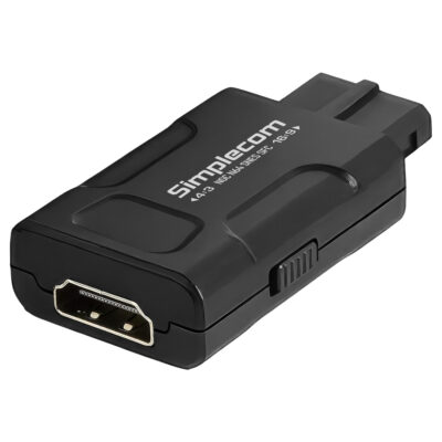 Simplecom CM461v2 HDMI Adapter Composite AV and S-Video to HDMI Converter V2