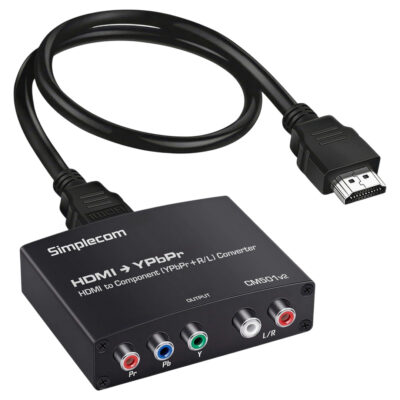 Simplecom CM501v2 HDMI to Component Video (YPbPr) and Audio (L/R) Converter V2