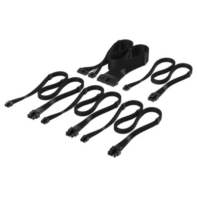 Corsair Elite Premium Individually Sleeved PSU Cable Starter Kit Type-5 Black
