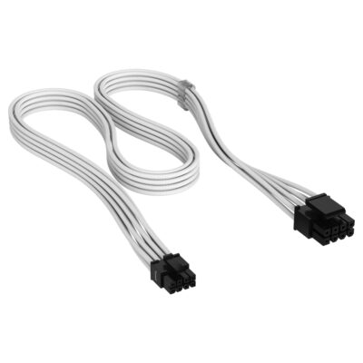 Corsair Elite Premium Individually Sleeved EPS12V CPU Cable Type-5 White