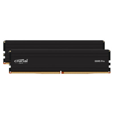 Crucial Pro 32GB (2x16GB) 6000MHz CL48 DDR5 Black