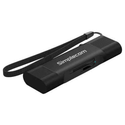 Simplecom USB-C and USB-A Dual Slot USB 3.2 Gen 1 Card Reader for SD MicroSD