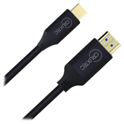 Cruxtec Mini DisplayPort to HDMI Cable 2m