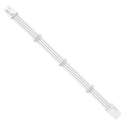 Cruxtec PCI-E 8-Pin Female to 6+2 Pin Male Cable 35cm White