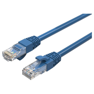 Cruxtec CAT6 10GbE Ethernet Cable Blue 30cm