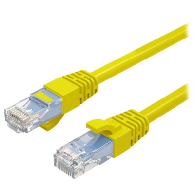 Cruxtec CAT6 10GbE Ethernet Cable Yellow 5m