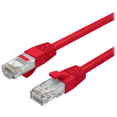 Cruxtec CAT6 Ethernet Cable Red 20m