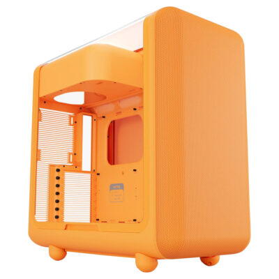 Hyte X50 Tempered Glass Mid Tower Case Astral Orange