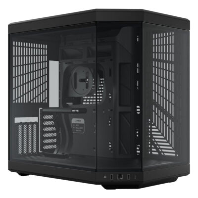 Hyte Y70 Tempered Glass Mid Tower Case Black