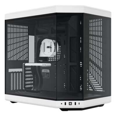 Hyte Y70 Tempered Glass Mid Tower Case Black/White