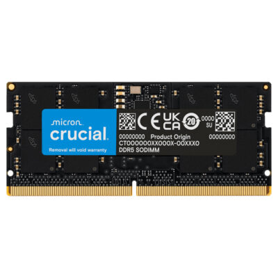 Crucial 16GB (1x16GB) 5600MHz CL46 DDR5 SODIMM