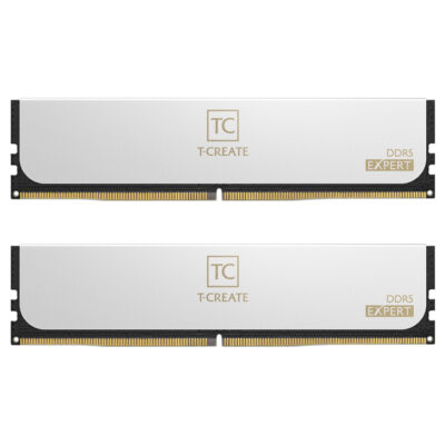 Team T-Create Expert 64GB (2x32GB) 6000MHz CL34 DDR5 White