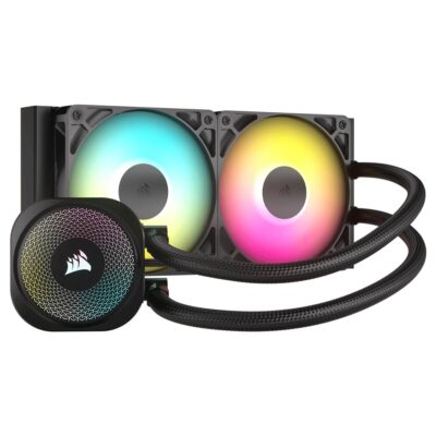 Corsair Nautilus RS ARGB AIO Liquid CPU Cooler 240mm Black